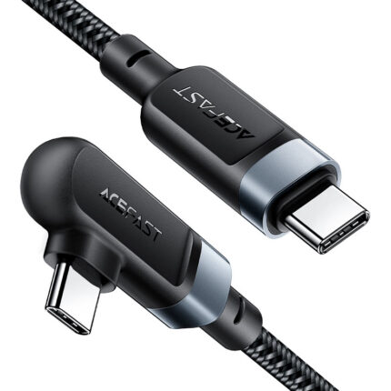 ACEFAST Acewire USB -C to USB -C right angled 100w Cable (C5 -03) black