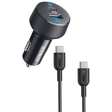 ANKER PD+2 35w Car Charger A2732PF1 - Black