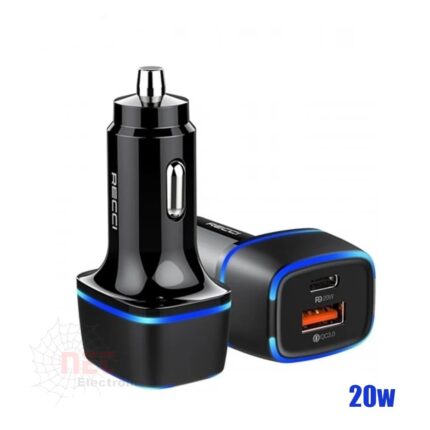 RECCI CAR CHARGER - PD 20W - RQ02