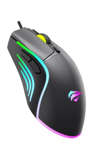 HAVIT RGB BACKLIT Gaming Mouse - MS1029 - Black