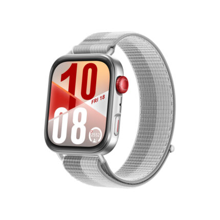 HUAWEI Watch Fit 4 – Gray Nylon Strap