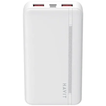 HAVIT 10000mAh Power Bank - PB90 - White