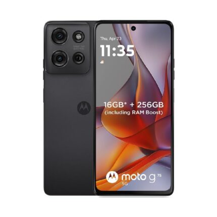 Motorola Moto G75 5G – 8GB RAM - 256GB - Charcoal Gray