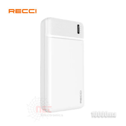 RECCI Power Bank 10000mAm RPB -N16C - White