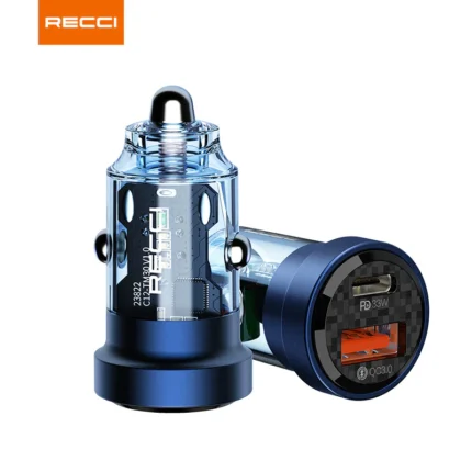RECCI Car Charger PD 33W - RCC-N17 - Black