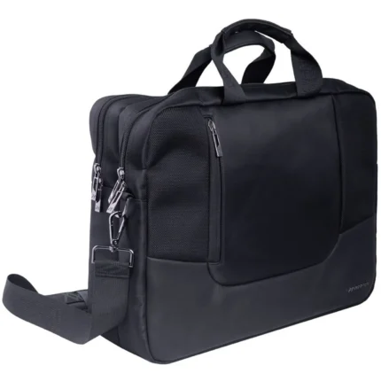 Lavvento Office Laptop Shoulder Bag fit up to 15.6 Laptops - Black