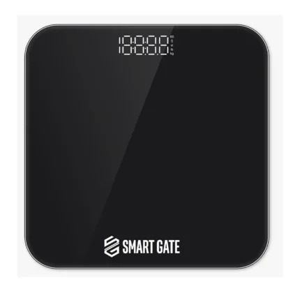 Smart Gate Fit Body Weight Scale LED - 180 Kg - Black